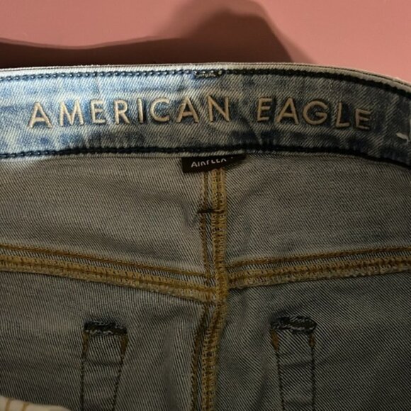 American Eagle Men’s Athletic Skinny Light Wash Jeans size 29x30 - Picture 5 of 7
